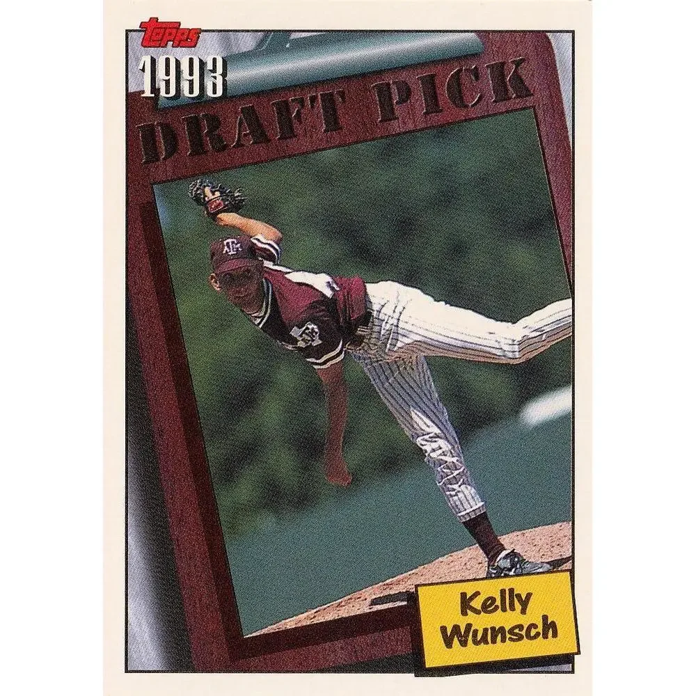 1994 Topps Kelly Wunsch DPK, RC # 210 Milwaukee Brewers